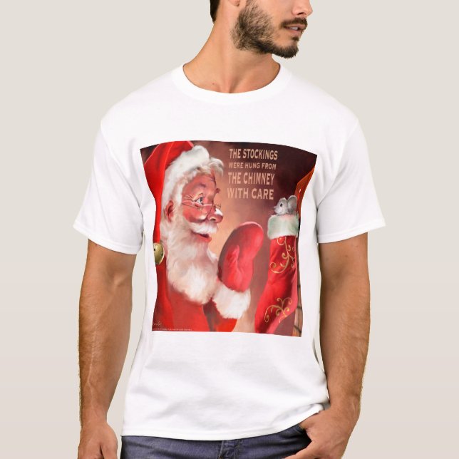 CON33 Santa 3 Stockings.tif T-Shirt (Front)