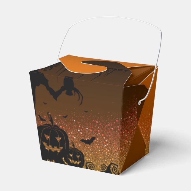  con feliz halloween favour box (Front Side)