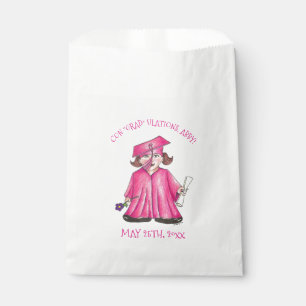 Con "grad" ulations Girl Graduate Cap Gown Diploma Favour Bags