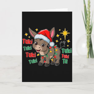 Con Mi Burrito Sabanero Mexican Tuki Tuki Latino X Card