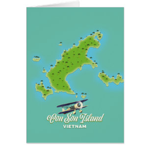 Con Son Island map Vietnam