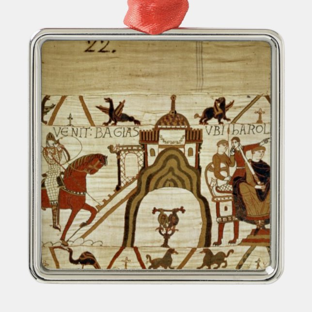 Conan hands over the keys of Dinan Metal Tree Decoration (Front)