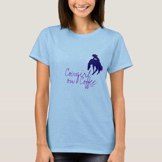 ConC Ladies blue long-sleeve T-Shirt (Front)