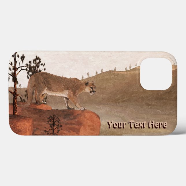 Concentration - Cougar Case-Mate iPhone Case (Back (Horizontal))