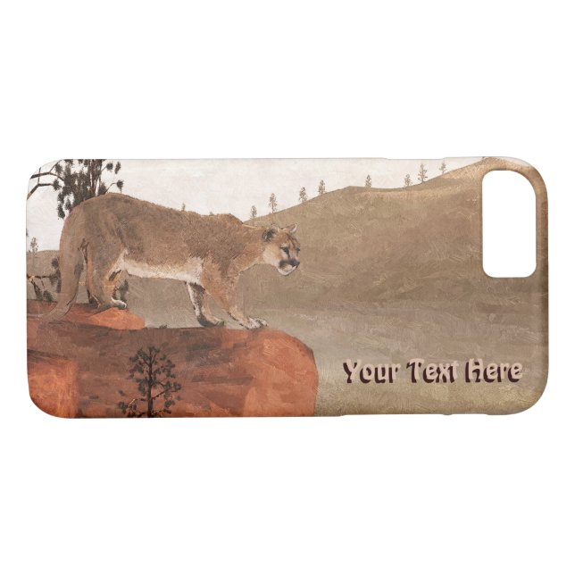 Concentration - Cougar Case-Mate iPhone Case (Back (Horizontal))