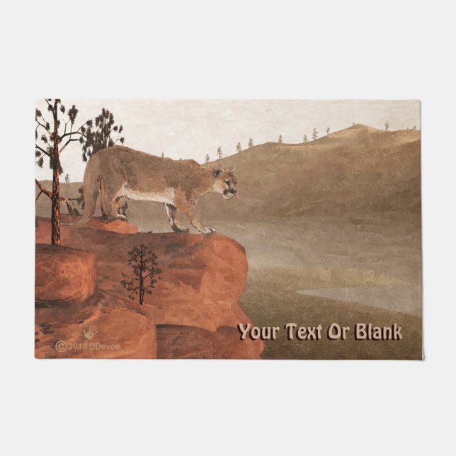 Concentration - Cougar Doormat (Front)