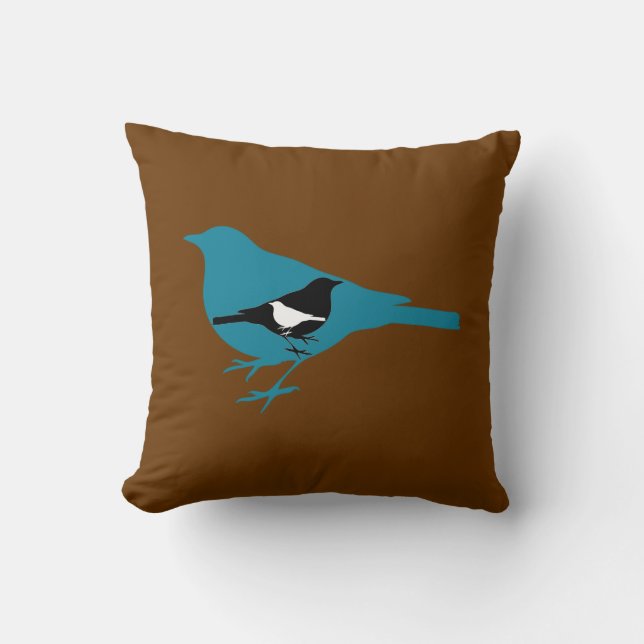 Concentric Birds Cushion (Front)