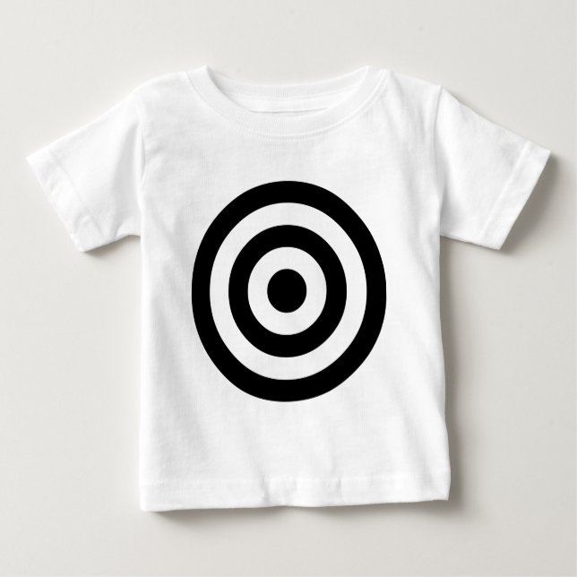 Concentric Circles Baby T-Shirt (Front)