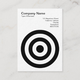Concentric Circles Business Card