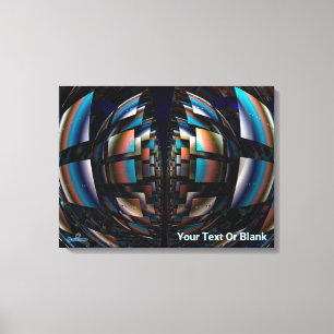Concentric Hemispheres Canvas Print