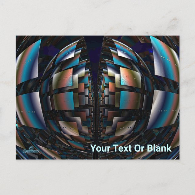 Concentric Hemispheres Postcard (Front)