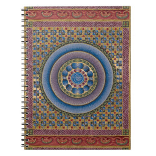 Concentric Illumination Spiral Notebook