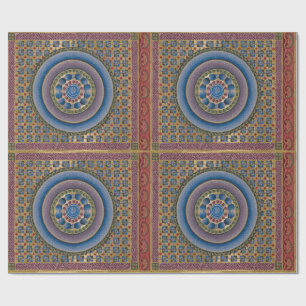 Concentric Illumination Wrapping Paper