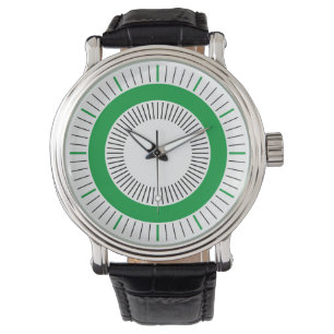 Concentric Rays - Grass Green Watch