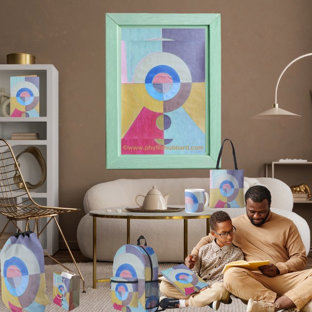 Concentric Wrapping Paper (Get the full "Concentric" collection at: https://bit.ly/SmartArtZazzle. )