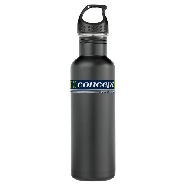 Concept 2 Logo Fan T Shirt Classic TShirt Essentia 710 Ml Water Bottle (Front)