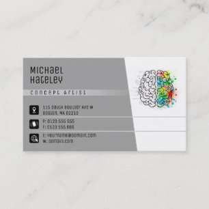 Concept Artist   Consultant Business Card