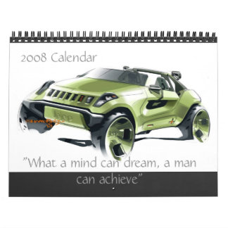 Concept Cars 2008 Calendar