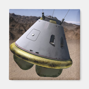 Concept of a crew exploration vehicle magnet
