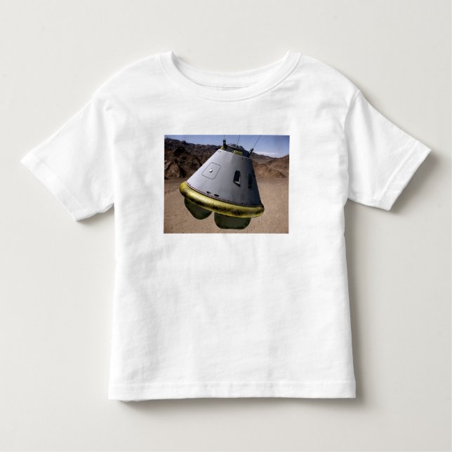 Concept of a crew exploration vehicle toddler T-Shirt (Front)