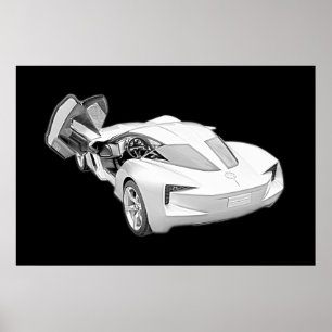 Concept Vette Poster