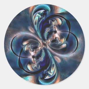 Conception  classic round sticker