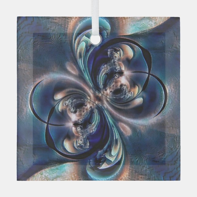 Conception  glass tree decoration (Front)