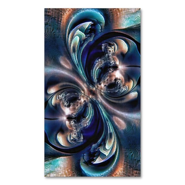 Conception  magnetic business card (Front Vertical)