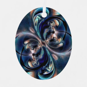 Conception metal tree decoration