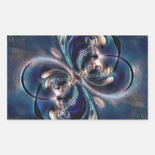 Conception  rectangular sticker