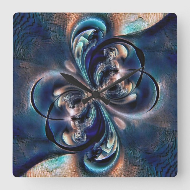 Conception  square wall clock (Front)