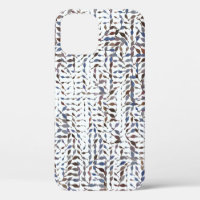 Conceptual background leaves drawing pattern. Styl