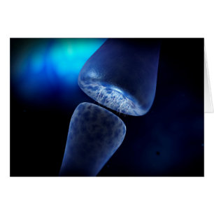 Conceptual Image Of Synapse Of Neuron Inside