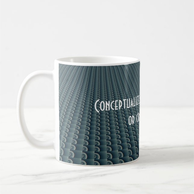 Conceptualise - Creative Thinking Design Coffee Mug (Left)