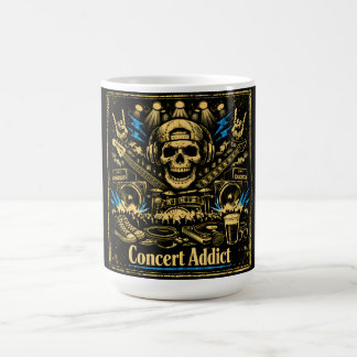 Concert Addict – Live Music Fan Culture Coffee Mug