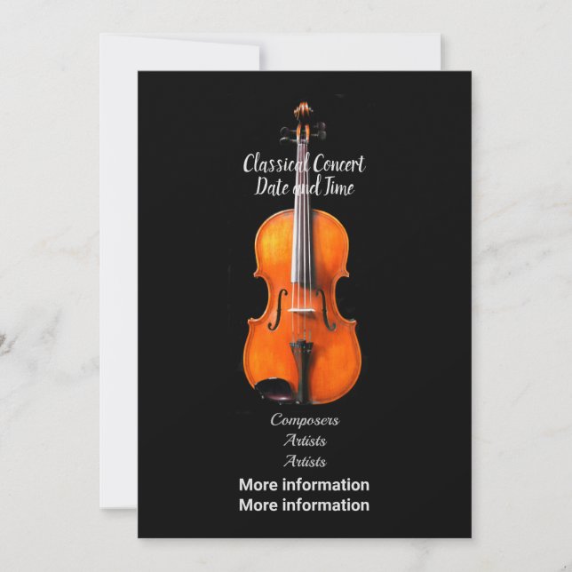 Concert Announcement (Front)