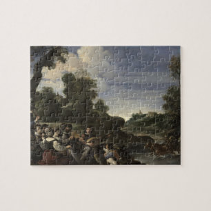Concert Champetre, 1617 (oil on panel) Jigsaw Puzzle