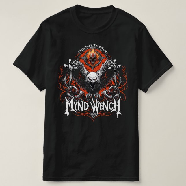 Concert Clothing Heavy Metal Rock Band Terminated  T-Shirt (Design Front)