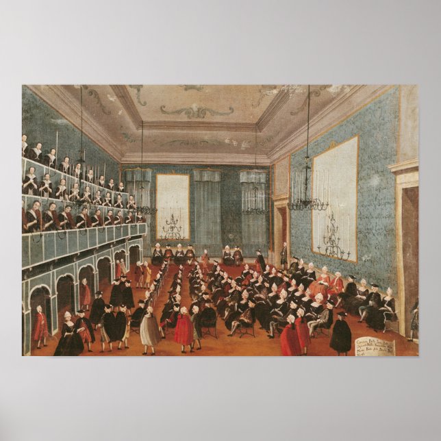 Concert given by the girls of the hospital poster (Front)