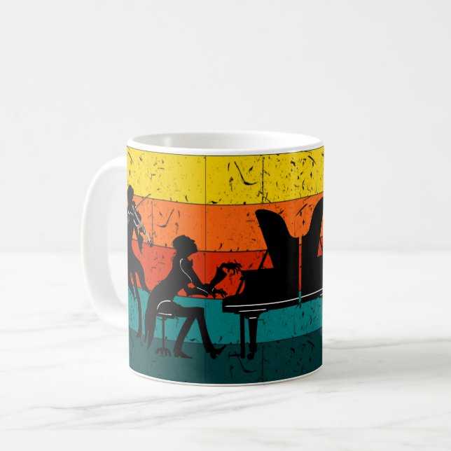 Concert Goers & Music Lovers Coffee Mug (Front Left)
