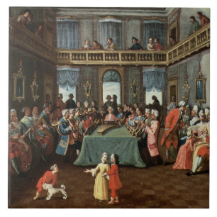 Concert in a Private House Tile