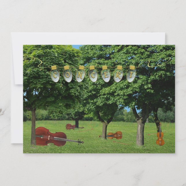 Concert Invitation (Front)