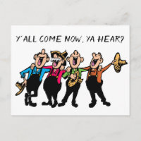 Concert Invitation Hoedown Quartet Personalise