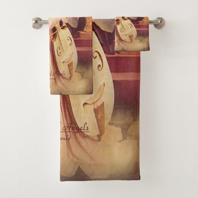 Concert of Angels Bath Towel Set (Insitu)