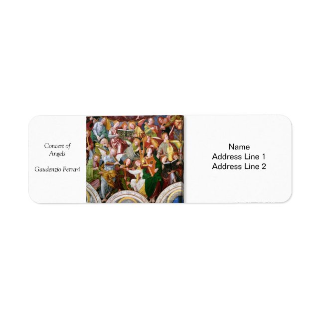 Concert of Angels by Gaudenzio Ferrari  (Front)