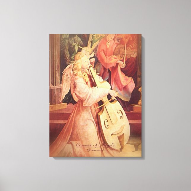 Concert of Angels Canvas Print (Front)