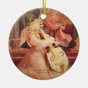 Concert of Angels Ceramic Tree Decoration