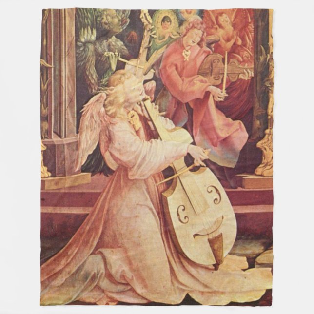 Concert of Angels Fleece Blanket (Front)