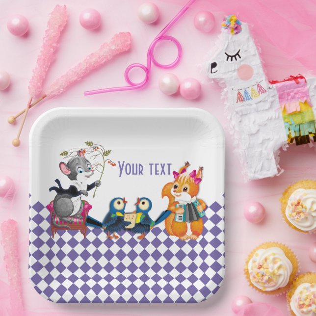 concert paper plate (Party)