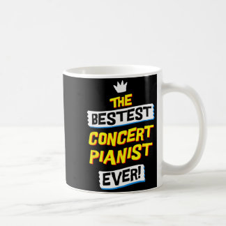 Concert Pianist Funny Piano Job Occupation Coffee Mug